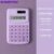 Small Solar Calculator Portable Calculator Cute 8 Digits LCD Electronic Home Office Calculator for Kid Primary School Calculator