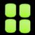 1/4Pcs Universal Luminous Car Tire Valve Stem Caps Cover ABS Colorful For Motorcycle Auto Styling Accessories