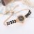 Elegant Round Quartz Wrist Watch Rhinestone Leaves Women Bracelet Women Chain Ladies