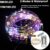 USB 10M 8 Modes 100 LED String Light/Fairy String Light Christmas Waterproof Copper Wire LED String Fairy Light Battery Powered Remote Control for Wedding Christmas Decor
