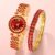 Women Butterfly Dial Watch Brand Design Female Clock Women Steel Bracelet Watch Quartz Luxury Fashion Set With Diamonds