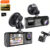Dash Cam W/ IR Night Vision Loop Recording & 2″ IPS Screen 1080P 3 Camera ∩╝î DVR recorder, video recorder, Vehicle DVR