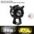 1PCS Dual Color Motorcycle Headlight Owl Design 4 Modes Auxiliary Spotlights Motorbike Scooter Fog Lamp Running Lights