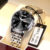 POSHI Stainless Steel Quartz Wrist Watch for Man Luxury Week Date Display Luminous Bracelet Fashion Men’s Watch Original Clock