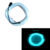 1M/3M/5M Neon LED Car Interior Decorative Lamps Strips USB Drive For DIY Decorative Dashboard Console Ambient Light Cold Light