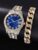 Hip Hop Watch Male Watch Luxury Water Proof Brand Watches Stainless Steel Round Clock Men Quartz Wristwatches Gift Boyfriend