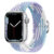 Braided Loop For Apple watch Strap 44mm 40mm 45mm 41mm 42mm 38mm 49mm Elastic Solo bracelet iWatch series 7 se 3 6 Ultra 8 Band