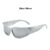 Y2k Classic Punk Wrap Around Vintage Sunglasses Women Men Luxury Brand Designer Sun Glasses Fashion Sport Eyewear UV400 Goggles