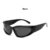 Y2k Classic Punk Wrap Around Vintage Sunglasses Women Men Luxury Brand Designer Sun Glasses Fashion Sport Eyewear UV400 Goggles