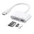 3 In 1 Type C Adapter TF SD Memory Card Reader OTG USB C Card Connector for IPad Pro Huawei for Macbook USB type c adapter
