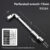TUOSEN L Type Pipe Perforation Elbow Wrench Double Head Outer Hexagon Socket Sleeve Spanner Remove Fix Screw Nut