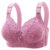 Womens Lace Bras Ultra-Thin Perspective Bralette Deep V Bra Sexy Lingerie Tops Plus Size Cup Mom’s underwear