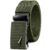 Men’s Belt Automatic Metal Buckle Imitation Nylon Webbing Outdoor Work Belt Toothless Automatic Buckle Casual Sports Canvas Belt