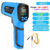 ‘-50┬░C~1600┬░C Non-contact Infrared Thermometer Temperature Gun Probe Laser Pyrometer Adjust Emissivity High Temperature Meter