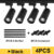LED Track Light Spotlight AC175-265V 12W 20W 30W 40W Fixture COB Chip For Living Room Kitchen Room Home Store Decoration
