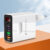 Digital Display Charger 45W USB Type C Charger Quick Charge 3.0 PD Phone Charge Adapter For iPhone Samsung Xiaomi Travel Charger