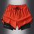 Sport Shorts Men Sportswear Double-deck Running Gym 2 In 1 Beach Jogging Bottoms Women Summer Fitness Training Quick Dry Shorts