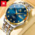 OLEVS 9946 Luxury Men’s Watch Classic Brand Automatic Mechanical Watch High Quality Diamond Waterproof Luminous Date Men Watch