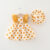 2-Piece Summer Baby Girl Cotton Dress And Hat With Hollowed Out Lace Polka Dot Sleeveless Korean Version Baby Dress