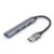 4 Ports USB 3.0 Type C HUB Expander Splitter High Speed Adapter Docking Station For Laptop PC Hard Drive Mouse Keyboard