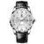 POEDAGAR Men Watch Fashion High Quality Leather Watches Waterproof Luminous Week Date Top Brand Luxury Quartz Man Wristwatch