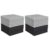 24 Pcs Acoustic Foam Board,Studio Wedge Tile,Acoustic Foam Soundproof Pyramid Studio Treatment Wall Panel 2.5X30X30cm