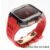 Modification Kit for Apple Watch Ultra 2 1 49mm Case Fluoro Rubber Watch Band 45mm for IWatch Series 9 8 7 6 5 4 SE 44mm Strap