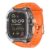 Transparent Modification Kit For Apple Watch Ultra 9 8 7 49mm 44mm 45mm Strap+Case For iWatch Series 6 5 4 Rubber Band Refit Mod
