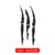 1pcs Motorcycle Stickers Skull Demon Claw HAHA Decals Stickers for Motorcycle Car Helmet Black Laser Reflective Moto Decals