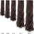 14-40 Inch Long Curly Hair Synthetic Wig Extension Clip Hair Big Wave 5 Clips Invisible Seamless Heat-Resistant Women’s