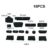 1set/16pcs Silicone Notebook Anti Dust Plug Cover Stopper Type C Laptop Dustproof USB Port HDMI RJ45 Interface waterproof cover