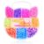 Creative Colorful Loom Bands Set Rainbow Bracelet Making Kit DIY Rubber Band Woven Bracelets Craft Toys For Girls Birthday Gifts
