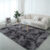 Tie Dye Gradient Carpet Home Soft Non-Slip Living Room Tea Table Mat Girls Bedroom Decorative Blanket Plush Washable Floor Mat