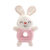 New Baby Rattle Toys Cartoon Animals Plush Infant Hand Ring Bed Toys for Newborn 0-24 Months Toddler Early Educational Toy