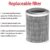 Smart Air Purifier Negative Ions Generator Nano Filtration Formaldehyde Removal Intelligent Secondhand Smoke Air Ozonizer