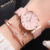 2pcs Set Luxury Women Bracelet Quartz Watches For Women Leather Watch Ladies Sports Dress Wrist Watch Clock Relogio Feminino