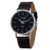 Luxury Women Watches 2023 New Stylish Silver Minimalist Business Ladies Quartz Watch Breathable Leather Steel Clock Reloj Mujer