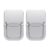 2PCS Portable Self-Adhesive Mini Laptop Stand Invisible Computer Keyboard Stand for Desk, Laptop Feet Compatible with MacBook