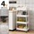 New Trolley Rack Kitchen Floor Bedroom Multi-Layer Baby Snacks Mobile Bathroom Bathroom Storage Storage Rack