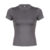 CIBBAR Basic Solid Crop Top Short Sleeve Crewneck Skinny T-shirt Summer Casual Tee for Women y2k Vintage Top Harajuku Streetwear