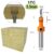 STONEGO 1PC/5PCS 8mm Shank HSS Woodworking Countersink Router Bit Screw Extractor Demolition for Wood Milling Cutter