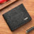 Men Purse Black Coin Wallet Male Business ID Cards Holder PU Leather Multiple Slot Casual Large Capacity Dollar Coin Money Bags