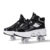 2024 Four Wheels Running Shoes Children Deformation Parkour Casual Sneakers Unisex New Double Row Roller Walking Skating Shoes