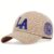 Unisex La Letter Embroidery Baseball Caps Spring and Autumn Outdoor Adjustable Casual Hats Sunscreen Hat