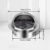 Stainless Steel Wall Ceiling Air Vent Exhaust Hood Ducting Ventilation Waterproof Vents Cap Exhaust Grille Cover Bathroom