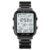 SKMEI Back Light Display Sport Pedometer Digital Watches Mens Stopwatch Countdown Wristwatch Calendar Calorie Calculation Clock