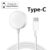 For Apple Watch 2 IN 1 Charger Wireless Magnetic For iWatch 8 Ultra 7 6 5 SE USB Type C Portable Fast Charge Station Accessories