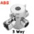 Brass/ABS Diverter Valve G1/2ΓÇ¥ 3 Way Water Separator Shower Tee Adapter Adjustable Faucet Switcher Bathroom Toilet Accessories