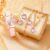 6Pcs Ladies Fashion Simple Designer Star Digital Rhinestone Leather Quartz Watch Full Of Diamond Powder Crystal Love Jewelry Set
