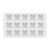 15 Cavities 3D Cube Plaster Candle Mold Gypsum Decoration Mold Silicone Mousse Cake Baking Mould Bubble Dessert Bakeware